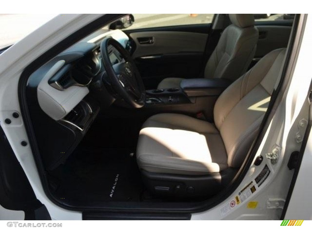 2015 Avalon Limited - Blizzard Pearl / Light Gray photo #9