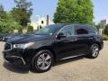 2017 Crystal Black Pearl Acura MDX SH-AWD  photo #7