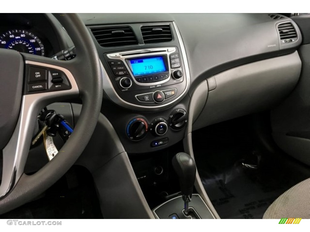 2012 Accent GS 5 Door - Clearwater Blue / Gray photo #5