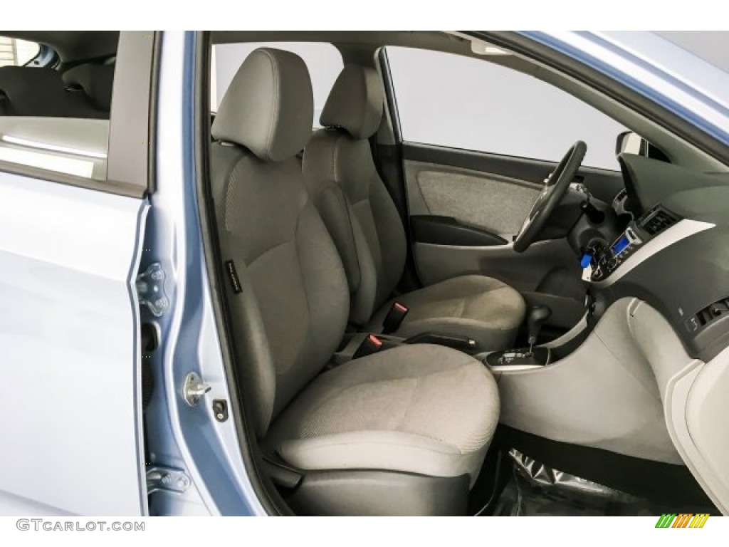 2012 Accent GS 5 Door - Clearwater Blue / Gray photo #6