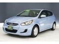 2012 Clearwater Blue Hyundai Accent GS 5 Door  photo #13