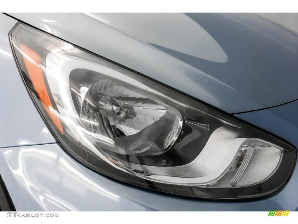 2012 Accent GS 5 Door - Clearwater Blue / Gray photo #27