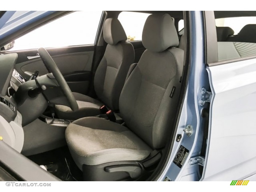 2012 Accent GS 5 Door - Clearwater Blue / Gray photo #31