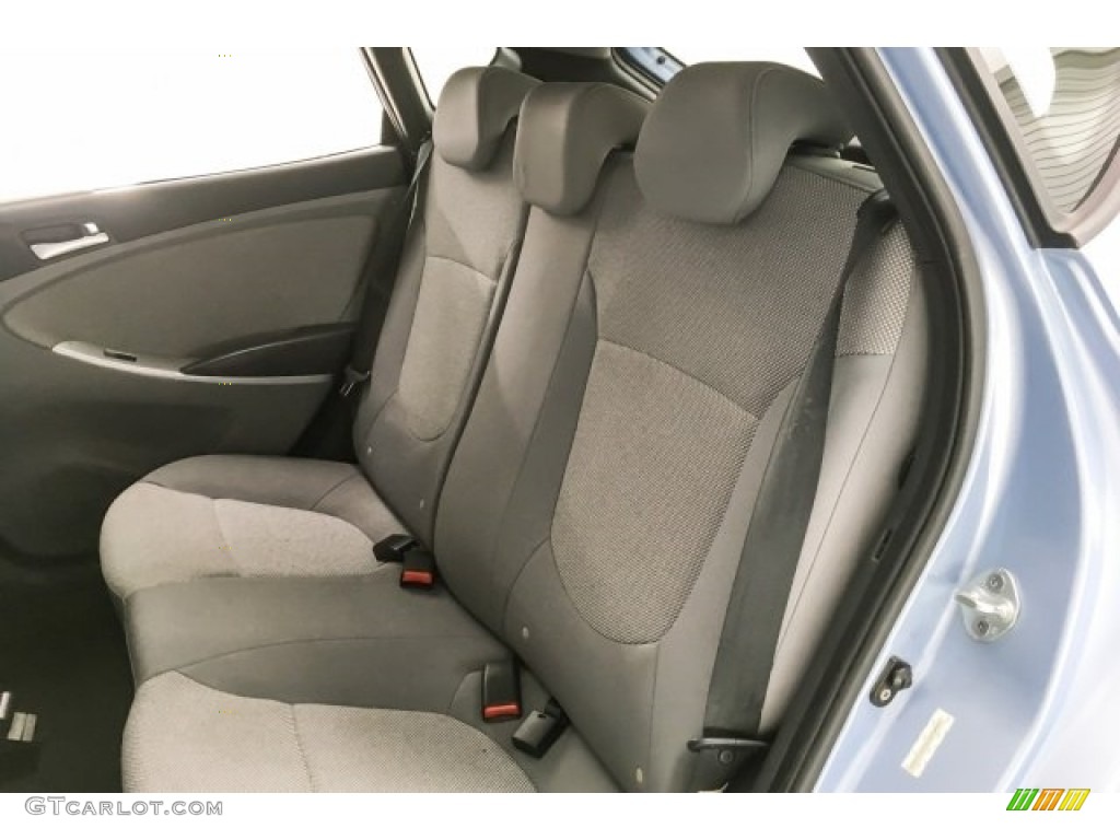 2012 Accent GS 5 Door - Clearwater Blue / Gray photo #32