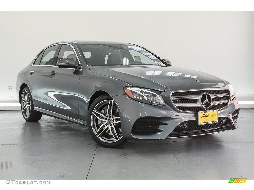 Selenite Grey Metallic 2018 Mercedes-Benz E 400 4Matic Sedan Exterior Photo #127190181