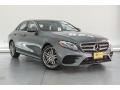 Selenite Grey Metallic 2018 Mercedes-Benz E 400 4Matic Sedan Exterior