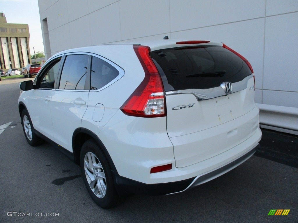 2015 CR-V EX - White Diamond Pearl / Beige photo #3