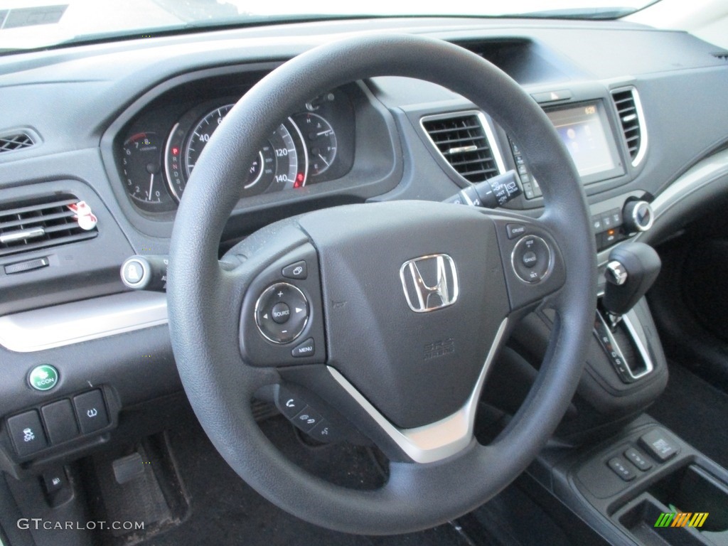 2015 CR-V EX - White Diamond Pearl / Beige photo #14