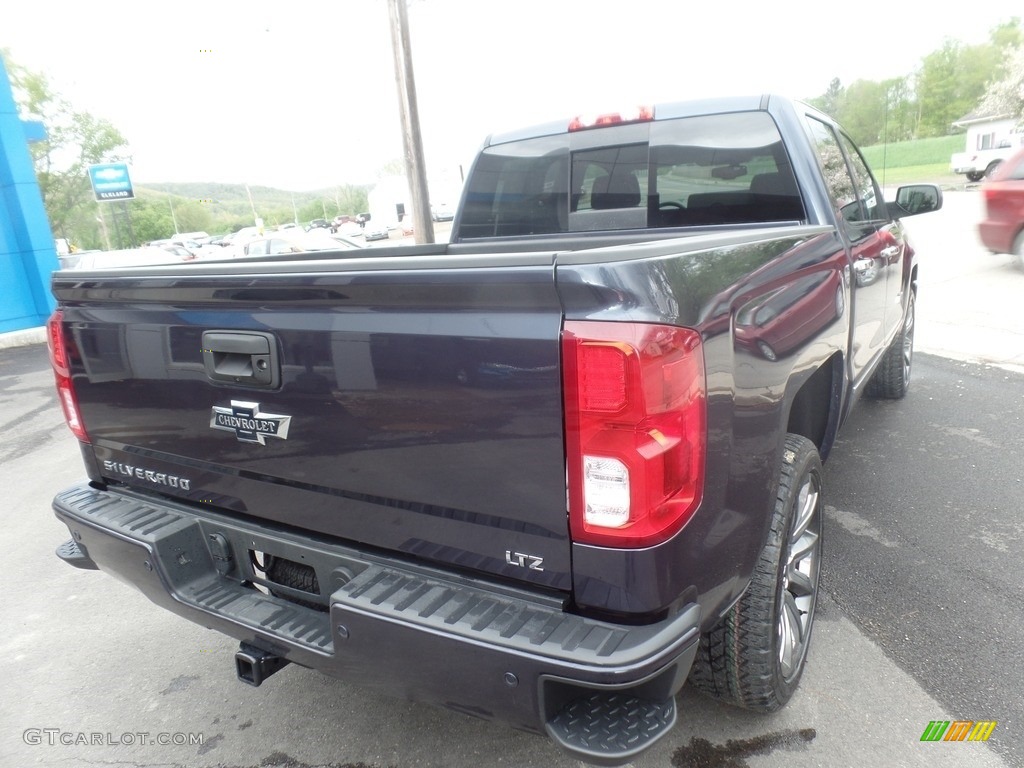 2018 Silverado 1500 LTZ Crew Cab 4x4 - Centennial Blue Metallic / Jet Black photo #8