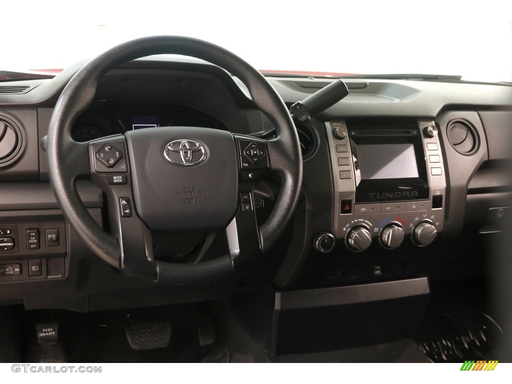 2018 Toyota Tundra SR Double Cab 4x4 Graphite Dashboard Photo #127195713