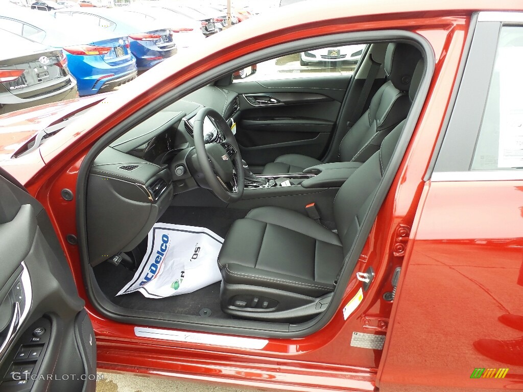 Jet Black Interior 2018 Cadillac ATS AWD Photo #127196622