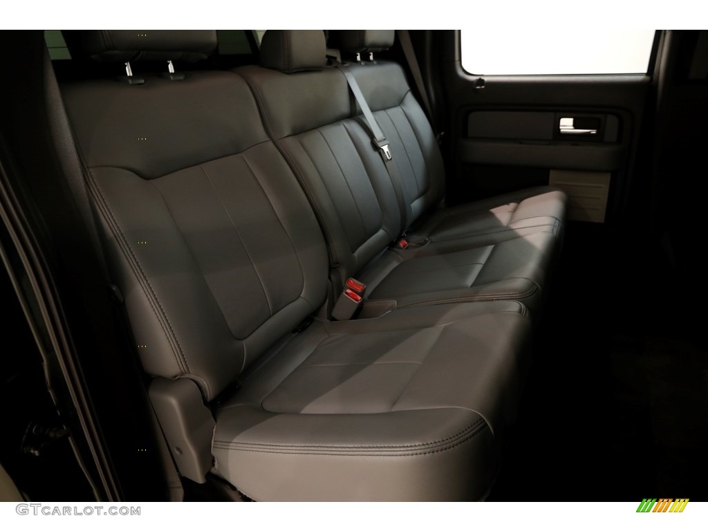 2014 F150 XLT SuperCrew 4x4 - Green Gem / Steel Grey photo #14