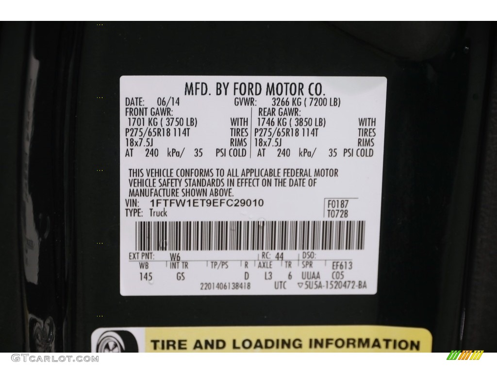 2014 F150 XLT SuperCrew 4x4 - Green Gem / Steel Grey photo #18