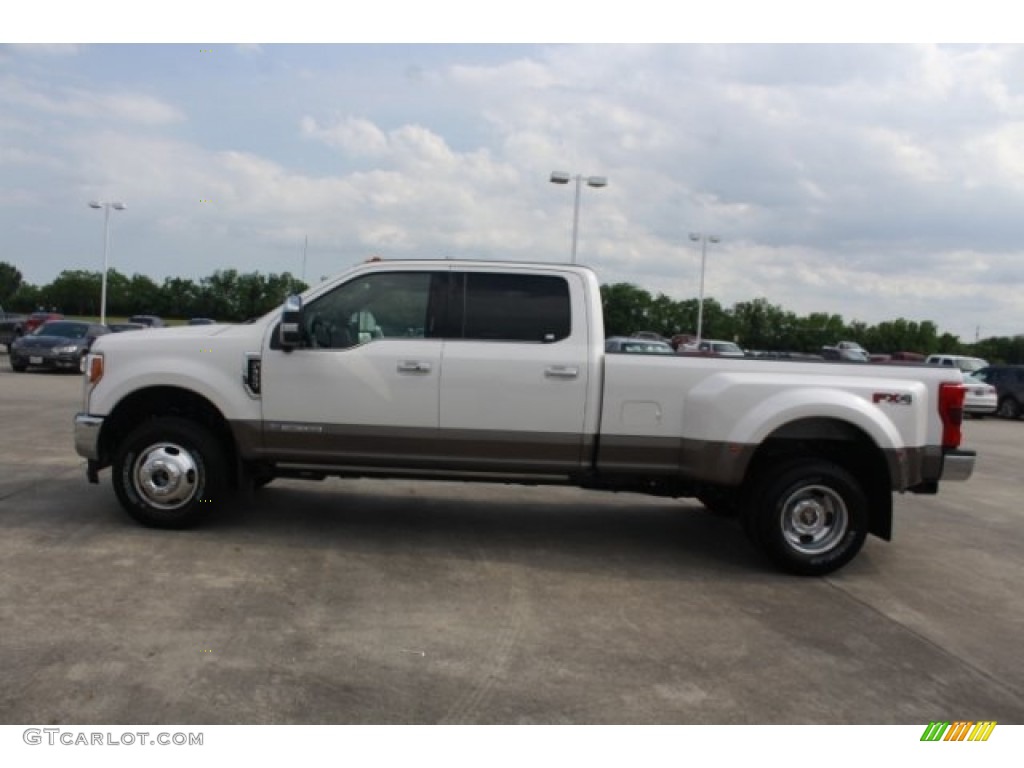 2018 F350 Super Duty King Ranch Crew Cab 4x4 - Oxford White / King Ranch Java photo #6