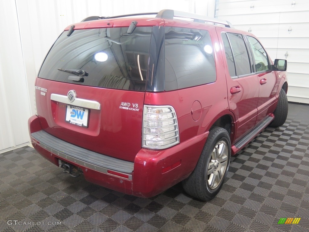2006 Mountaineer Premier AWD - Vivid Red Metallic / Charcoal Black photo #9