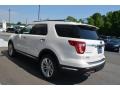 2018 White Platinum Ford Explorer Limited 4WD  photo #3