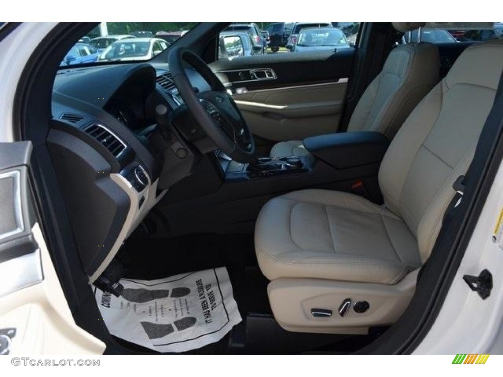 2018 Explorer Limited 4WD - White Platinum / Medium Stone photo #6