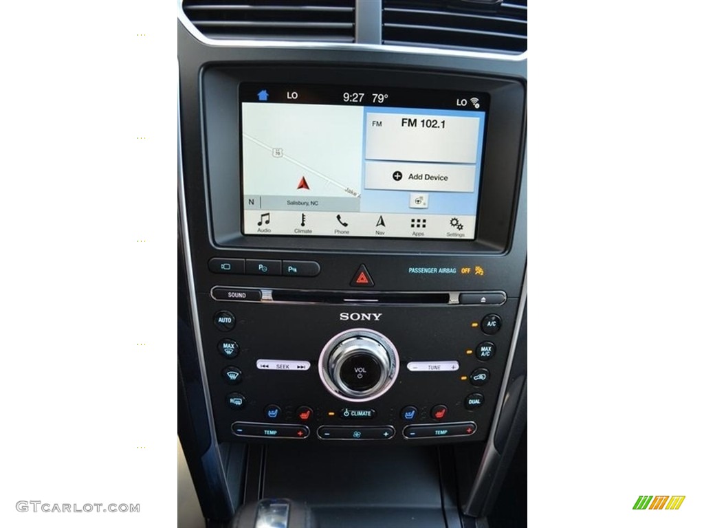 2018 Explorer Limited 4WD - White Platinum / Medium Stone photo #11