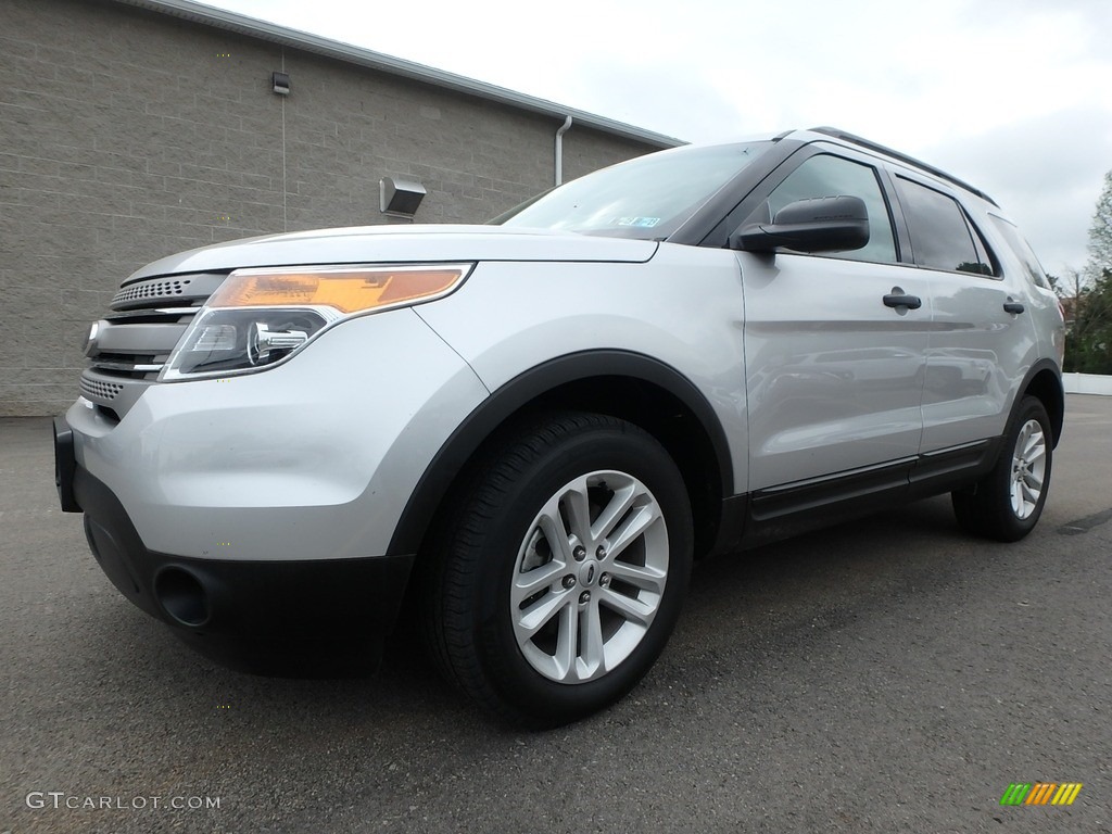 2015 Explorer 4WD - Ingot Silver / Medium Light Stone photo #1