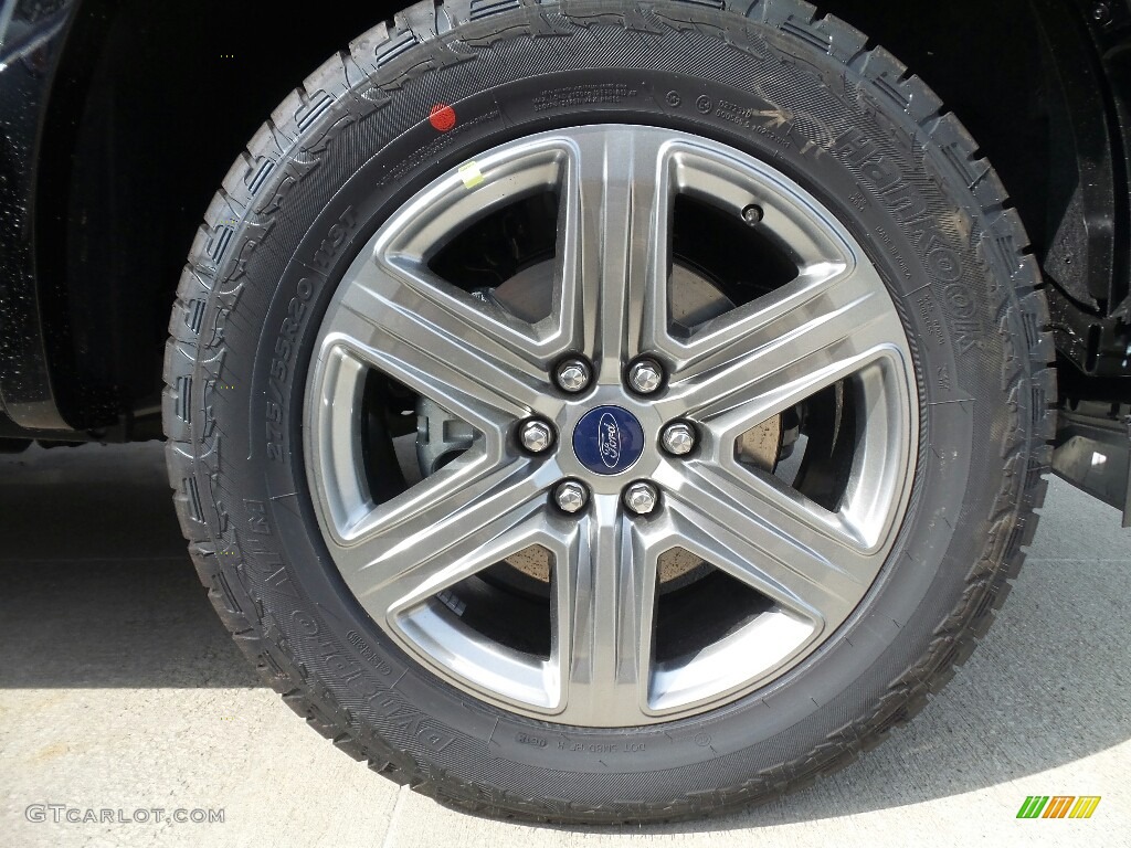 2018 F150 XLT SuperCrew 4x4 - Shadow Black / Black photo #7