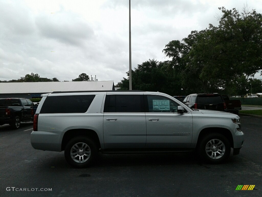 2018 Suburban LT - Silver Ice Metallic / Cocoa/­Dune photo #6