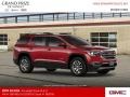 2018 Crimson Red Tintcoat GMC Acadia SLE AWD  photo #4