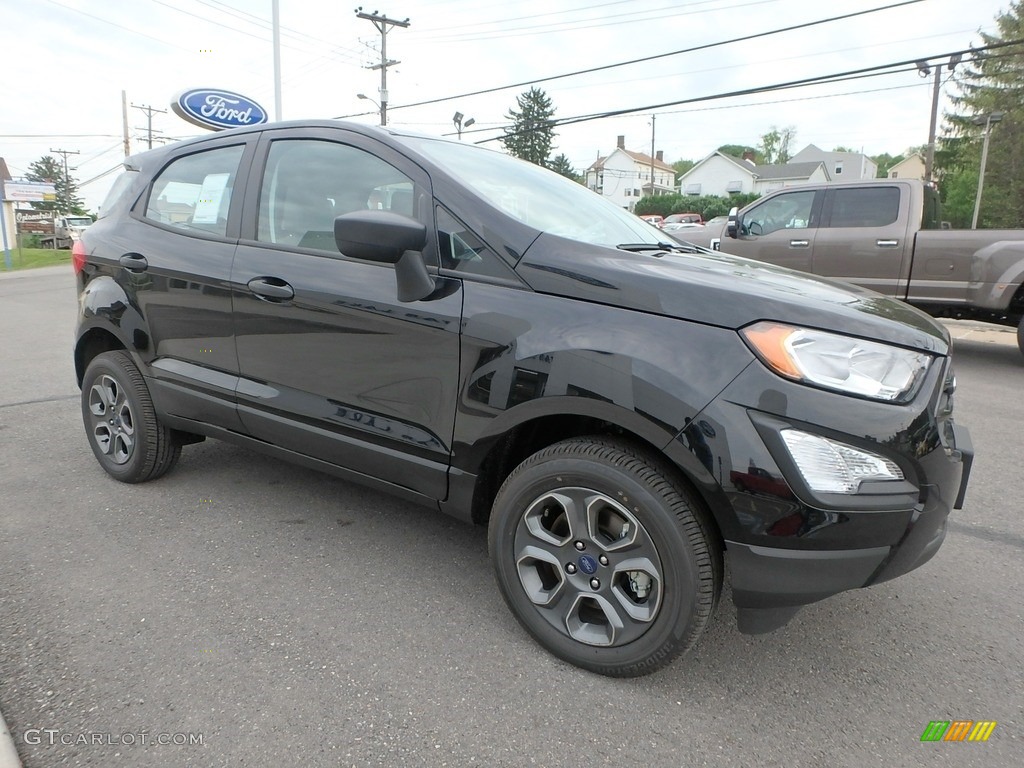 Shadow Black 2018 Ford EcoSport S 4WD Exterior Photo #127205100