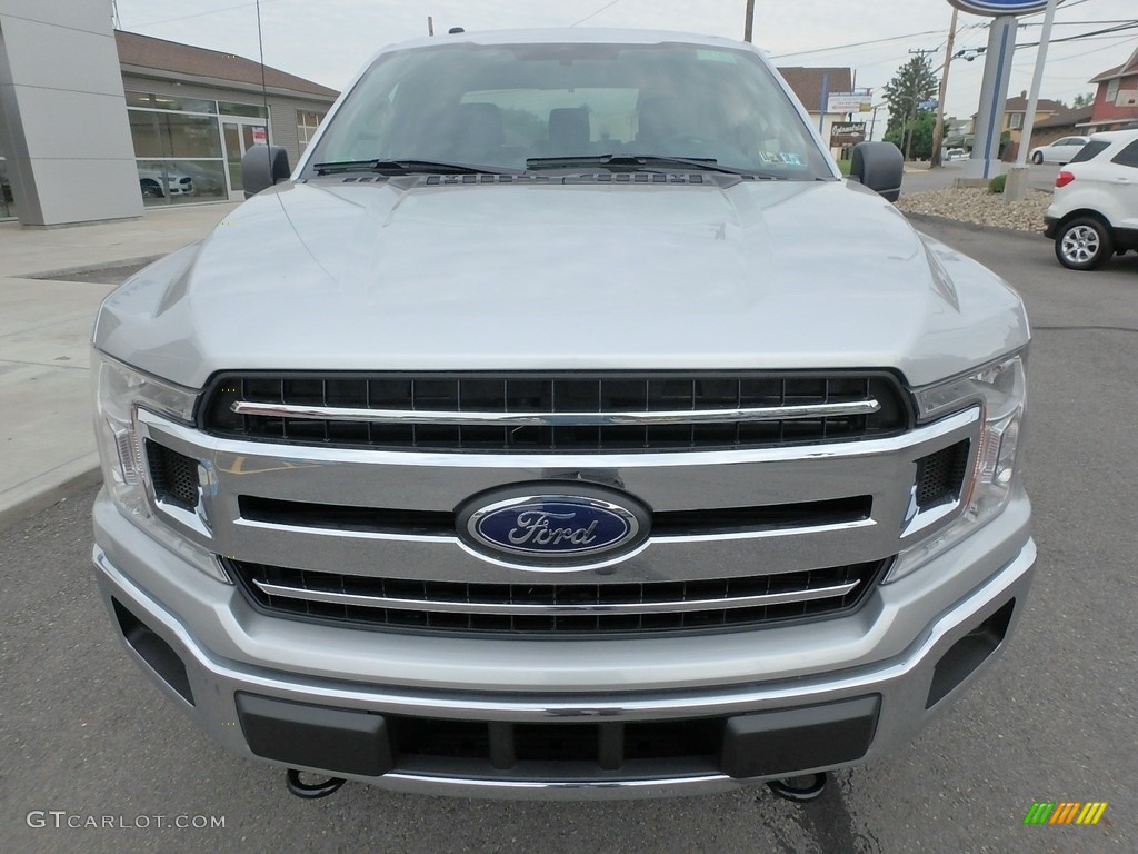 2018 F150 XLT SuperCab 4x4 - Ingot Silver / Earth Gray photo #2