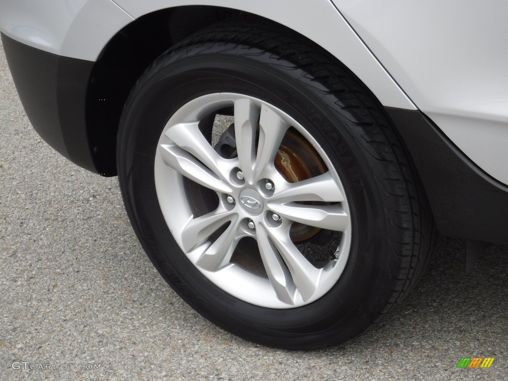 2012 Tucson GL - Diamond Silver / Black photo #3