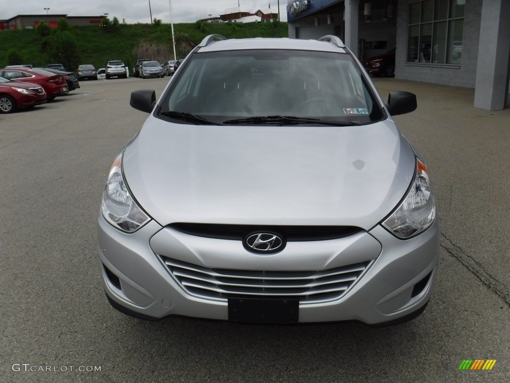 2012 Tucson GL - Diamond Silver / Black photo #4