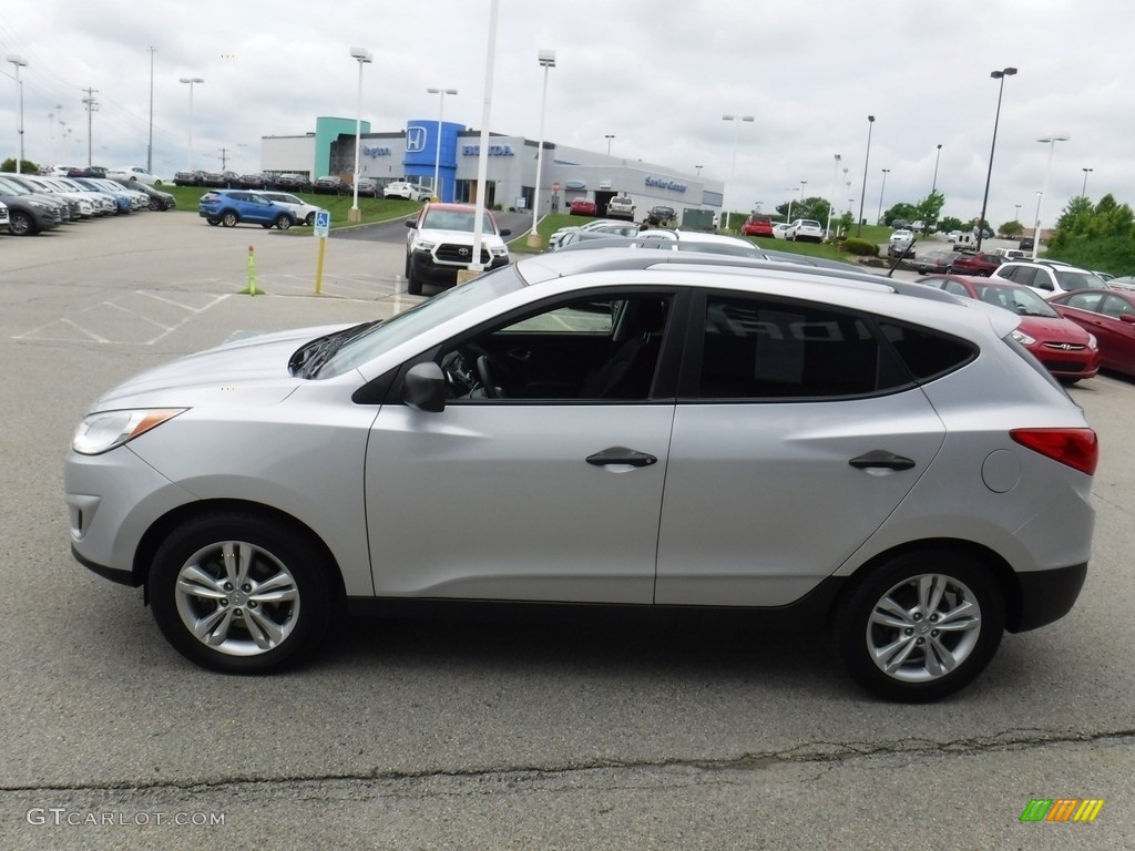 2012 Tucson GL - Diamond Silver / Black photo #6