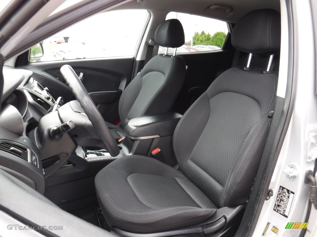 2012 Tucson GL - Diamond Silver / Black photo #11