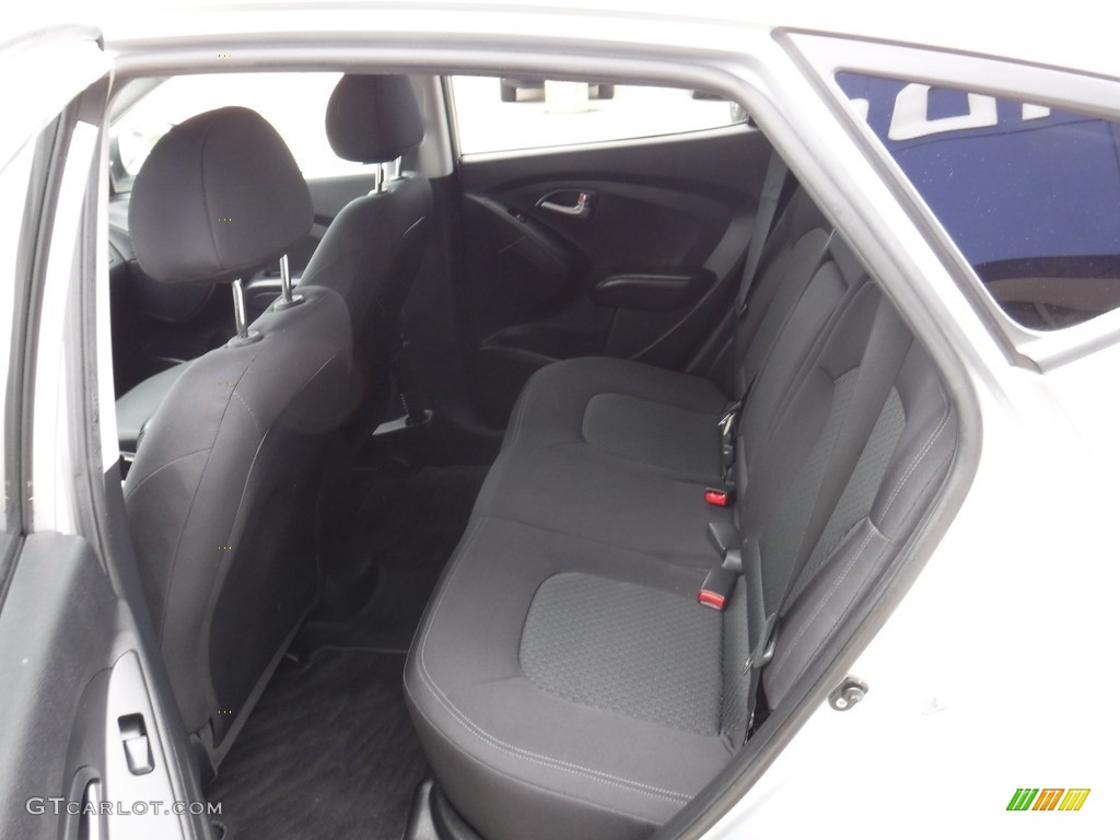 2012 Tucson GL - Diamond Silver / Black photo #21