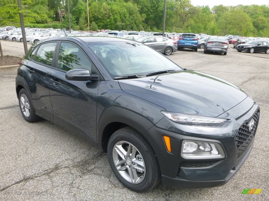 Thunder Gray 2018 Hyundai Kona SE Exterior Photo #127207005