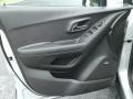 Jet Black 2018 Chevrolet Trax Premier Door Panel