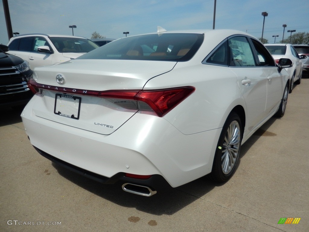 2019 Wind Chill Pearl Toyota Avalon Limited #127202326 Photo #2 | GTCarLot.com - Car Color Galleries