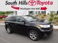 2015 Attitude Black Metallic Toyota Highlander XLE AWD  photo #1
