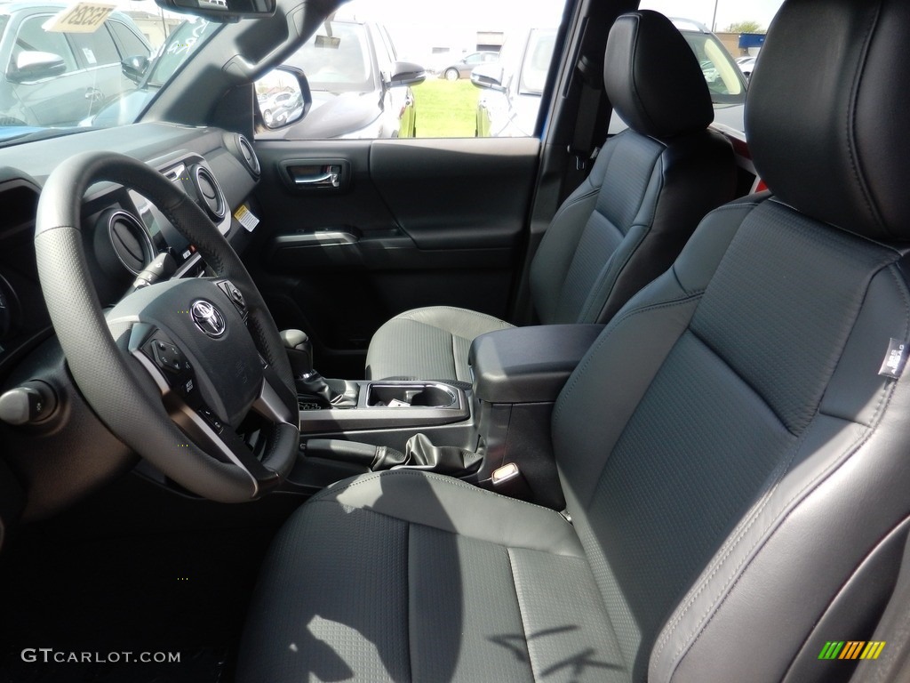 2018 Tacoma TRD Sport Double Cab 4x4 - Blazing Blue Pearl / Graphite w/Gun Metal photo #3