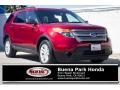 Ruby Red 2015 Ford Explorer FWD