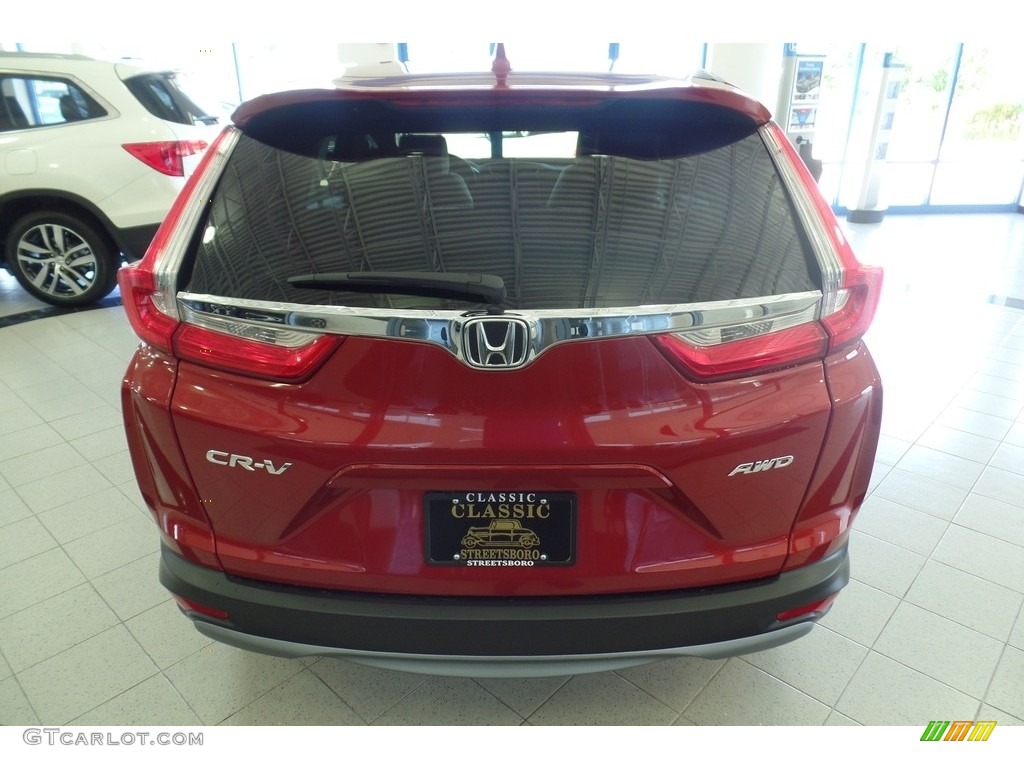 2018 CR-V EX AWD - Molten Lava Pearl / Ivory photo #4