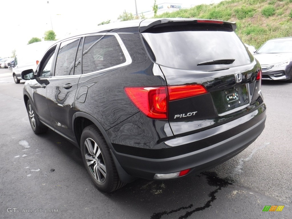 2016 Pilot EX AWD - Crystal Black Pearl / Gray photo #6