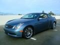 2005 Lakeshore Slate Blue Infiniti G 35 Coupe  photo #1