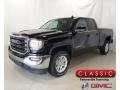 2018 Onyx Black GMC Sierra 1500 SLE Double Cab 4WD  photo #1