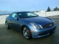 2005 Lakeshore Slate Blue Infiniti G 35 Coupe  photo #5