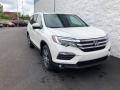 2018 White Diamond Pearl Honda Pilot EX-L AWD  photo #1