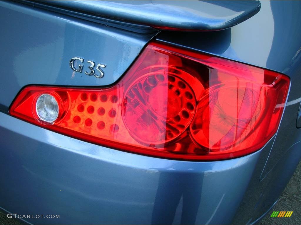 2005 G 35 Coupe - Lakeshore Slate Blue / Wheat photo #10