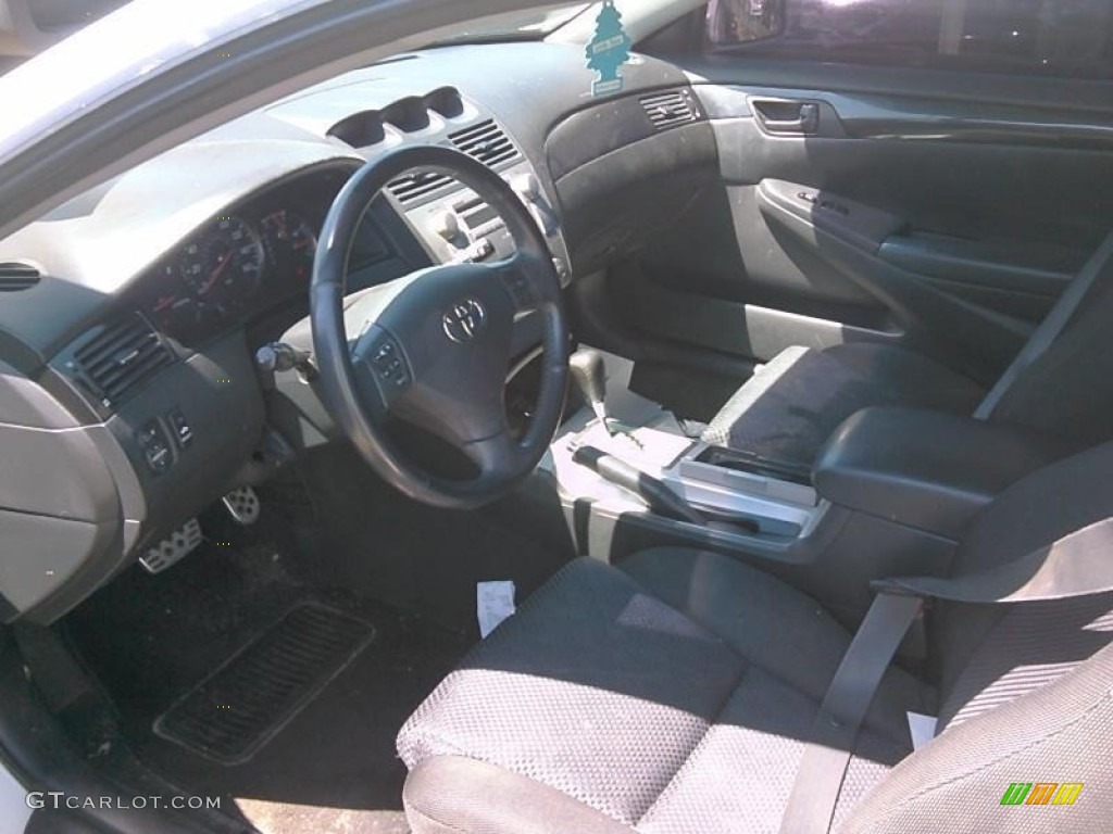 2005 Solara SE V6 Coupe - Arctic Frost Pearl White / Dark Stone photo #3