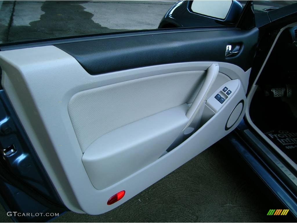 2005 G 35 Coupe - Lakeshore Slate Blue / Wheat photo #12