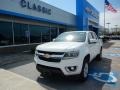 Summit White 2018 Chevrolet Colorado WT Extended Cab