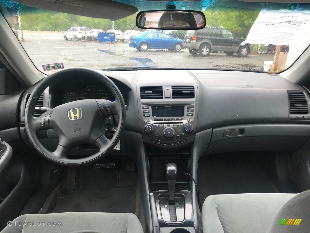 2007 Accord SE Sedan - Cool Blue Metallic / Gray photo #13